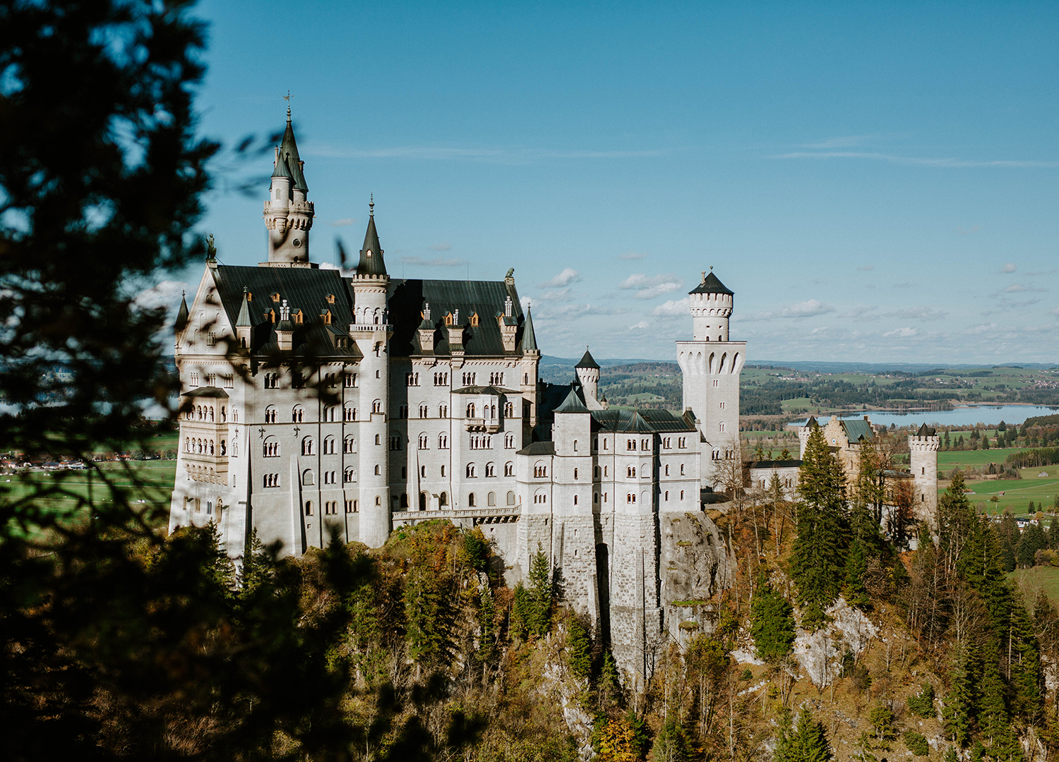 Germany: Neuschwanstein Castle - midwest meets world.