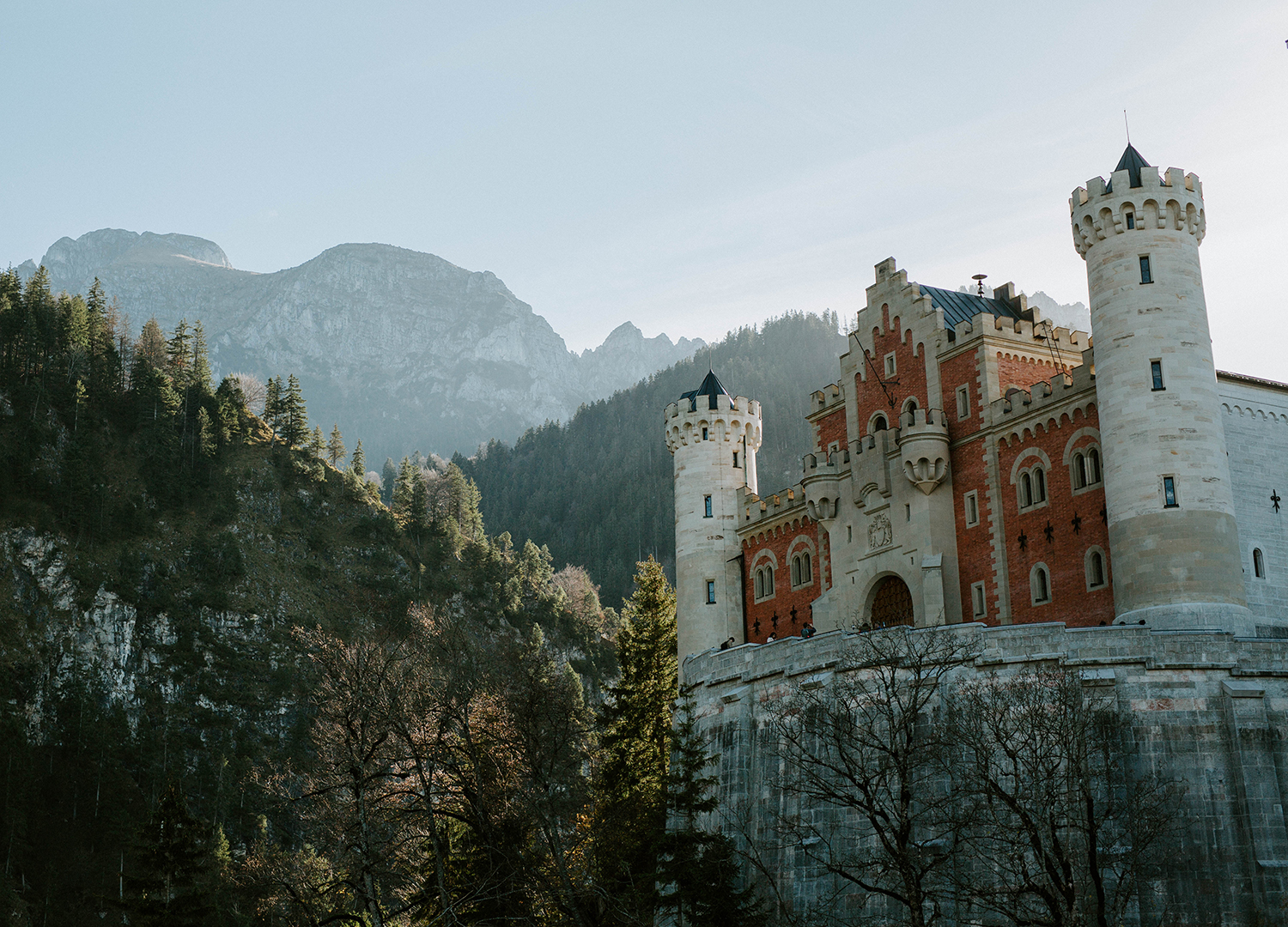 Germany: Neuschwanstein Castle - midwest meets world.